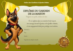 Chien gardien