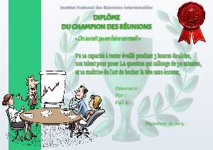 Champion des réunions