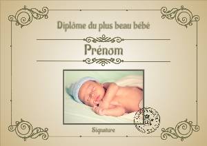 Le plus beau bébé