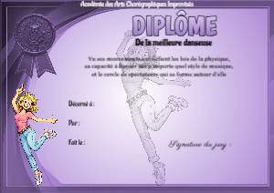 Meilleure danseuse