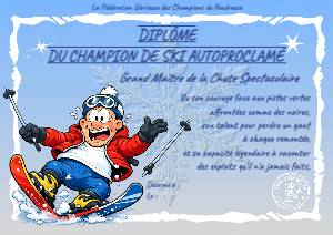 Champion de Ski