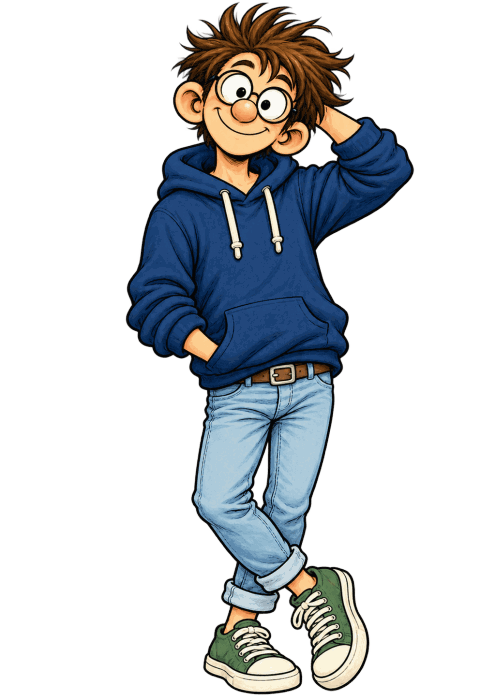Léo, personnage principal de Faux-diplomes.fr