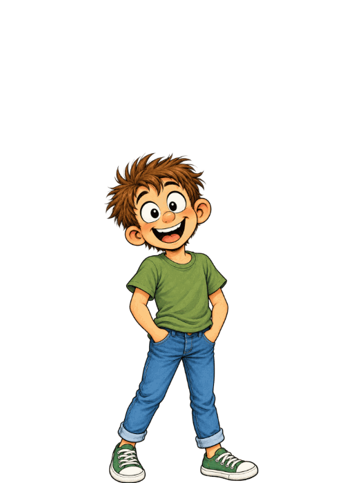 Léon, le fils de Léo et Léonie