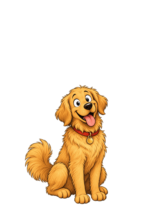 LéoOuaf, le chien de la famille