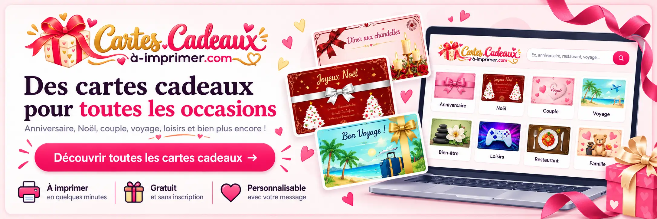 Cartes-Cadeaux.a-imprimer.com - Carte-cadeau et bon cadeau à imprimer gratuit, sans inscription