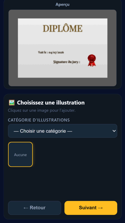 Choix d'illustration