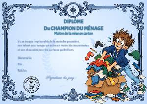 Champion du ménage