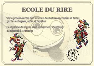 Ecole du rire