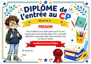 Entrée au CP