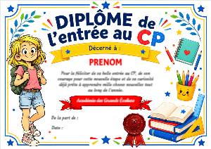 Entrée au CP