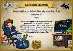 Le geek ultime