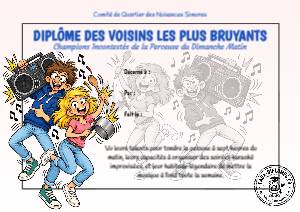 Les voisins les plus bruyants